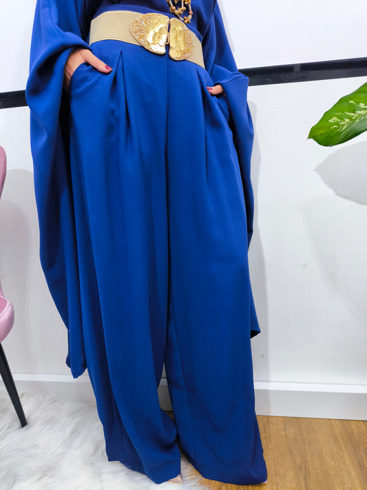 Completo elegante in crêpe fluttuante