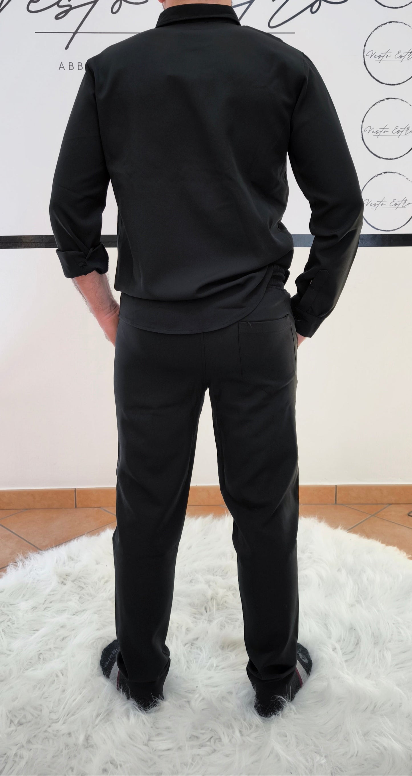 Pantalone 100 cotone regular fit