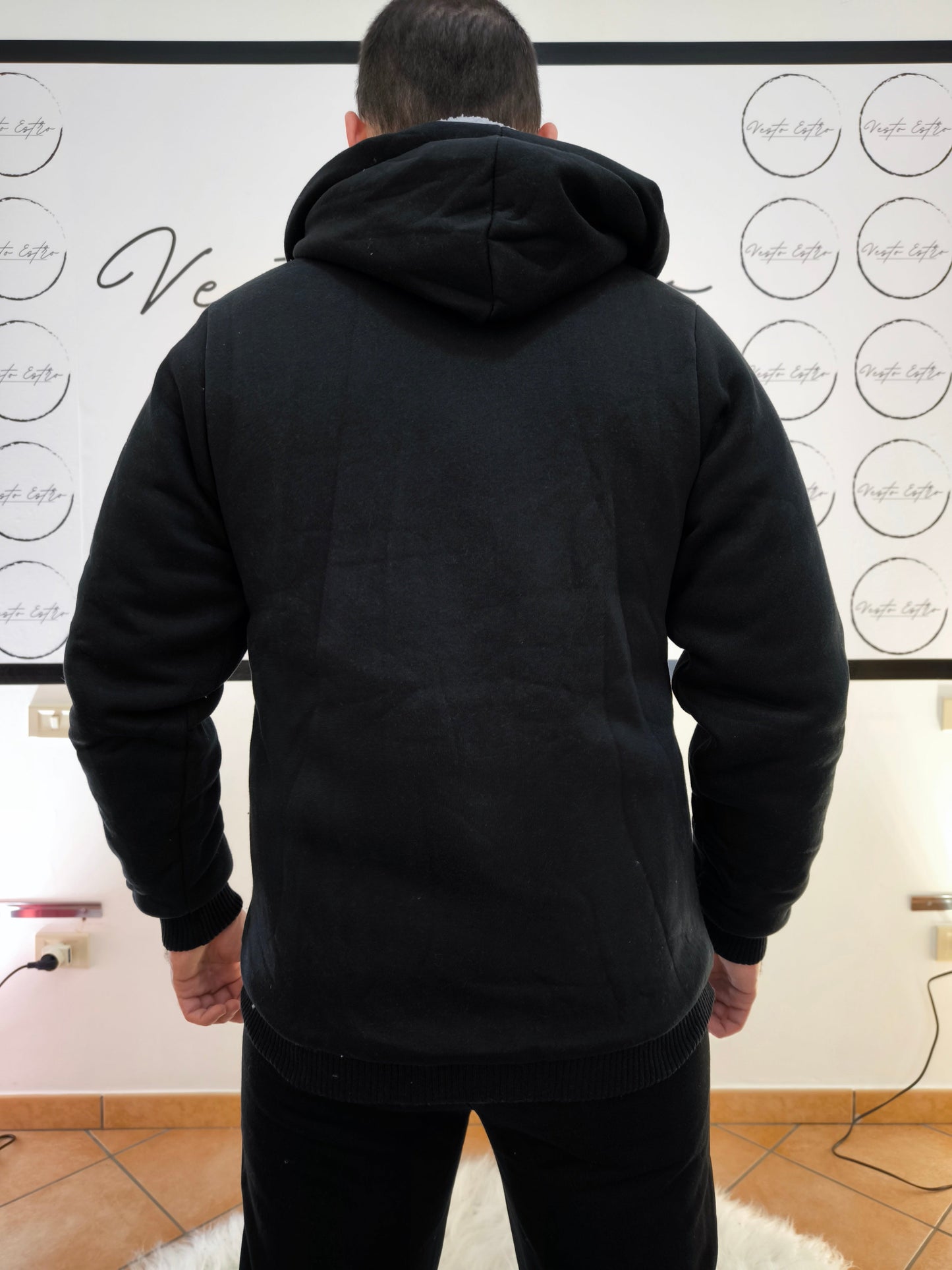 Giacchetto in pile Sherpa