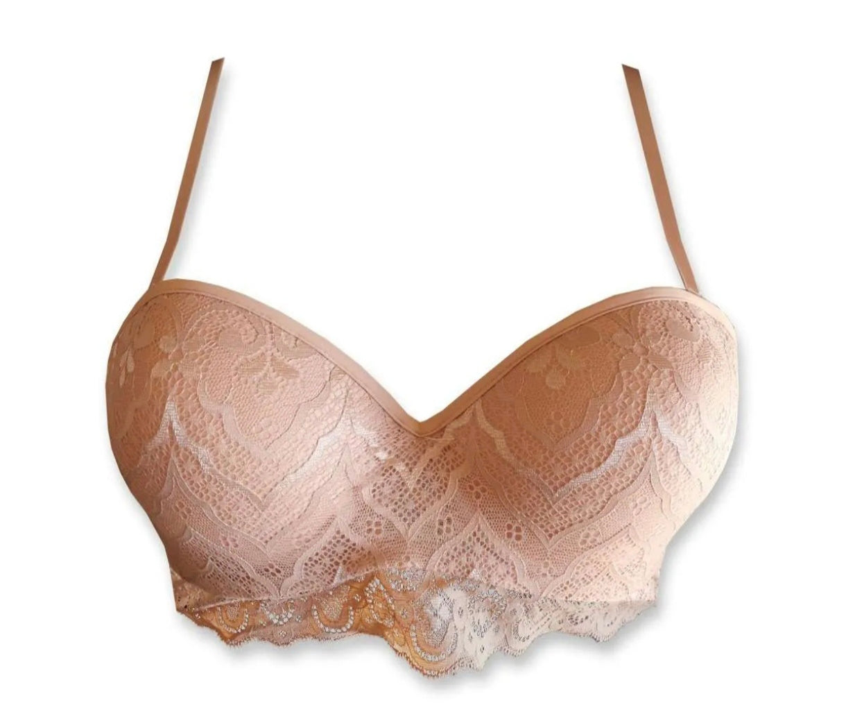 Reggiseno fascia imbottito Love and bra Brigitte con ferretto