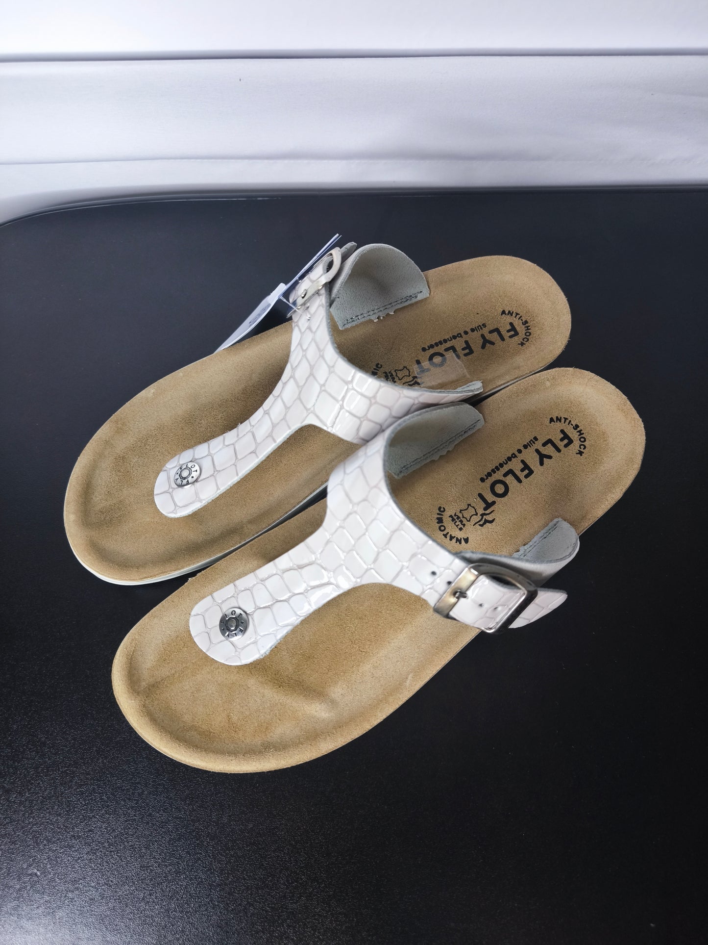 Sandali Fly Flot vera pelle