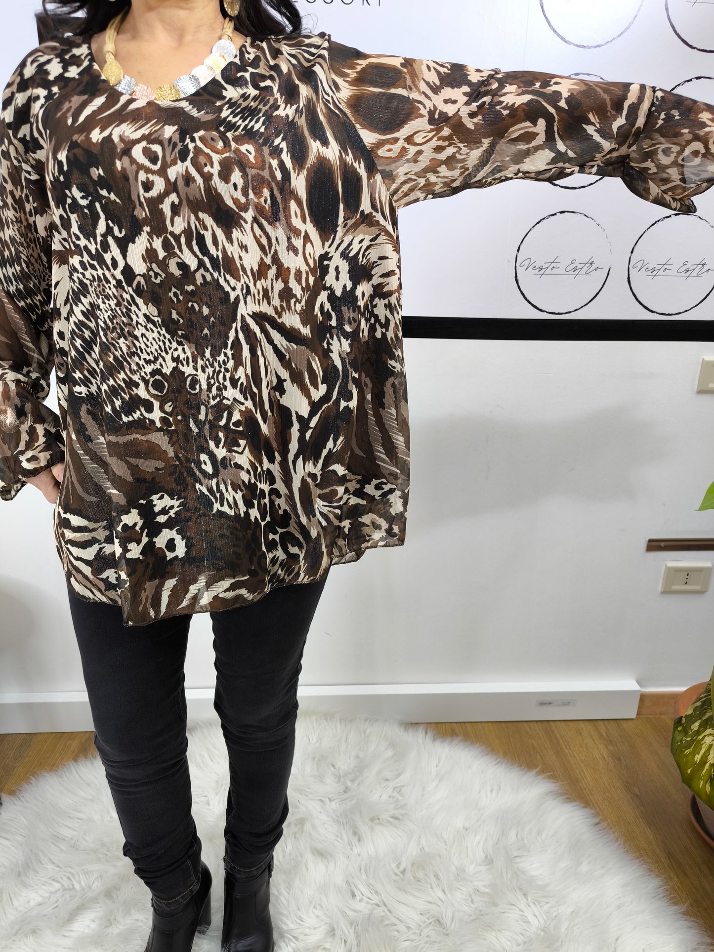 Blusa Jungle Chic