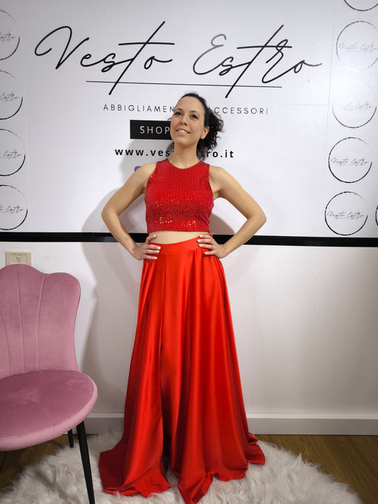 Completo due pezzi elegante per eventi