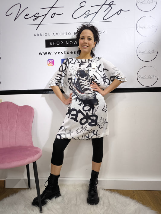 Maglia oversize donna stampa Vogue Urban – Fantasia street style