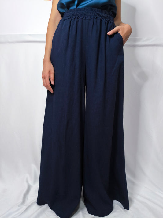 Pantaloni leggeri estivi gamba ampia