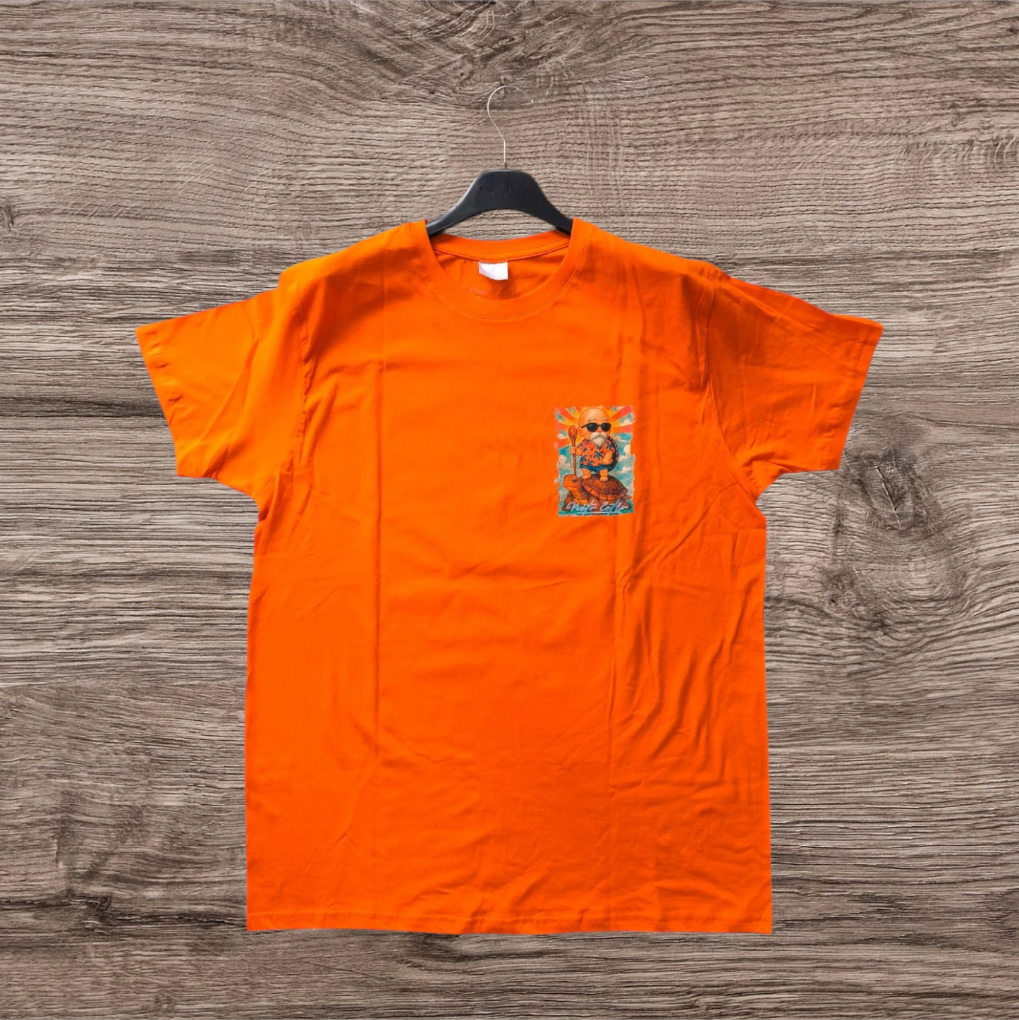 T-shirt Maestro Muten Dragon Ball – Maglietta Anime Uomo Donna in Cotone con Stampa Fronte e Retro Geek & Cosplay