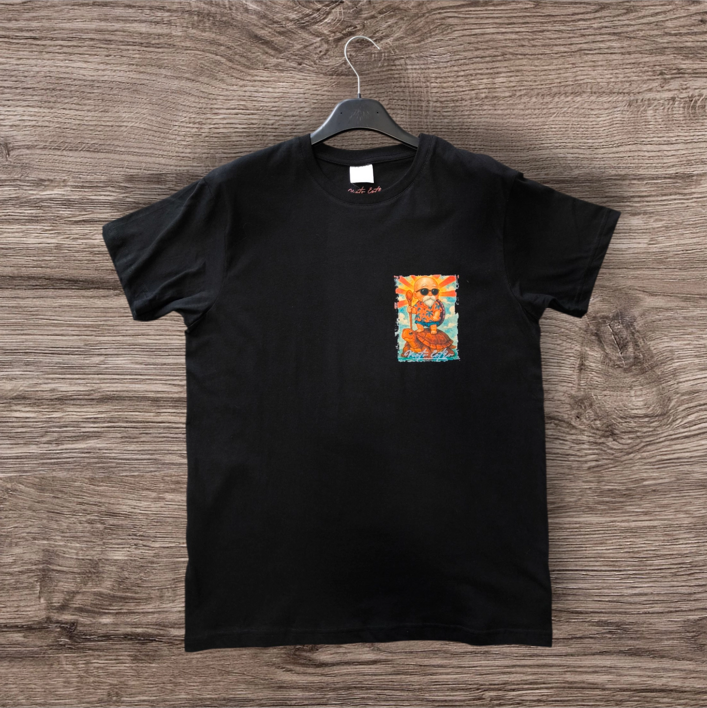 T-shirt Maestro Muten Dragon Ball – Maglietta Anime Uomo Donna in Cotone con Stampa Fronte e Retro Geek & Cosplay