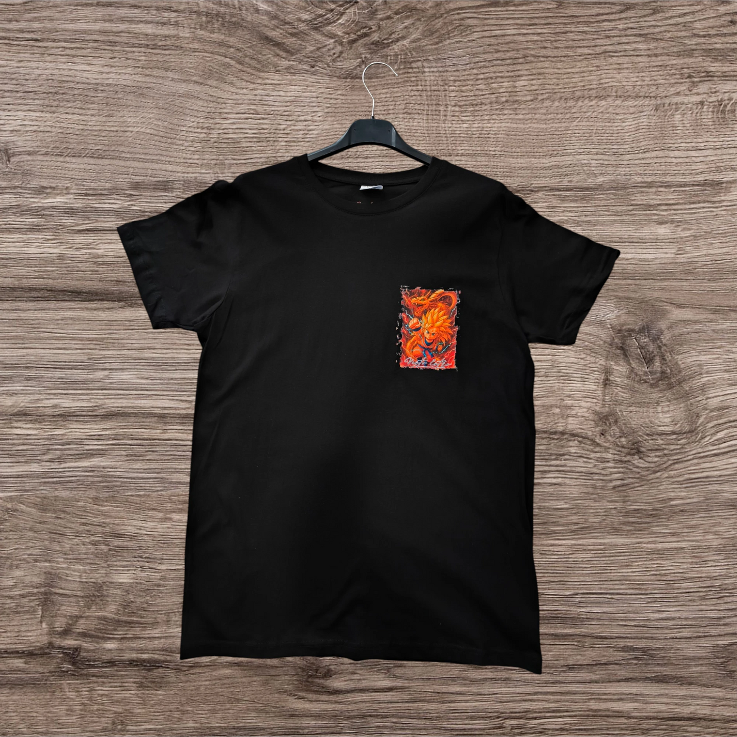 T-shirt Dragon Ball Super Saiyan – Maglietta Anime Unisex in Cotone con Stampa Fronte e Retro Geek & Cosplay