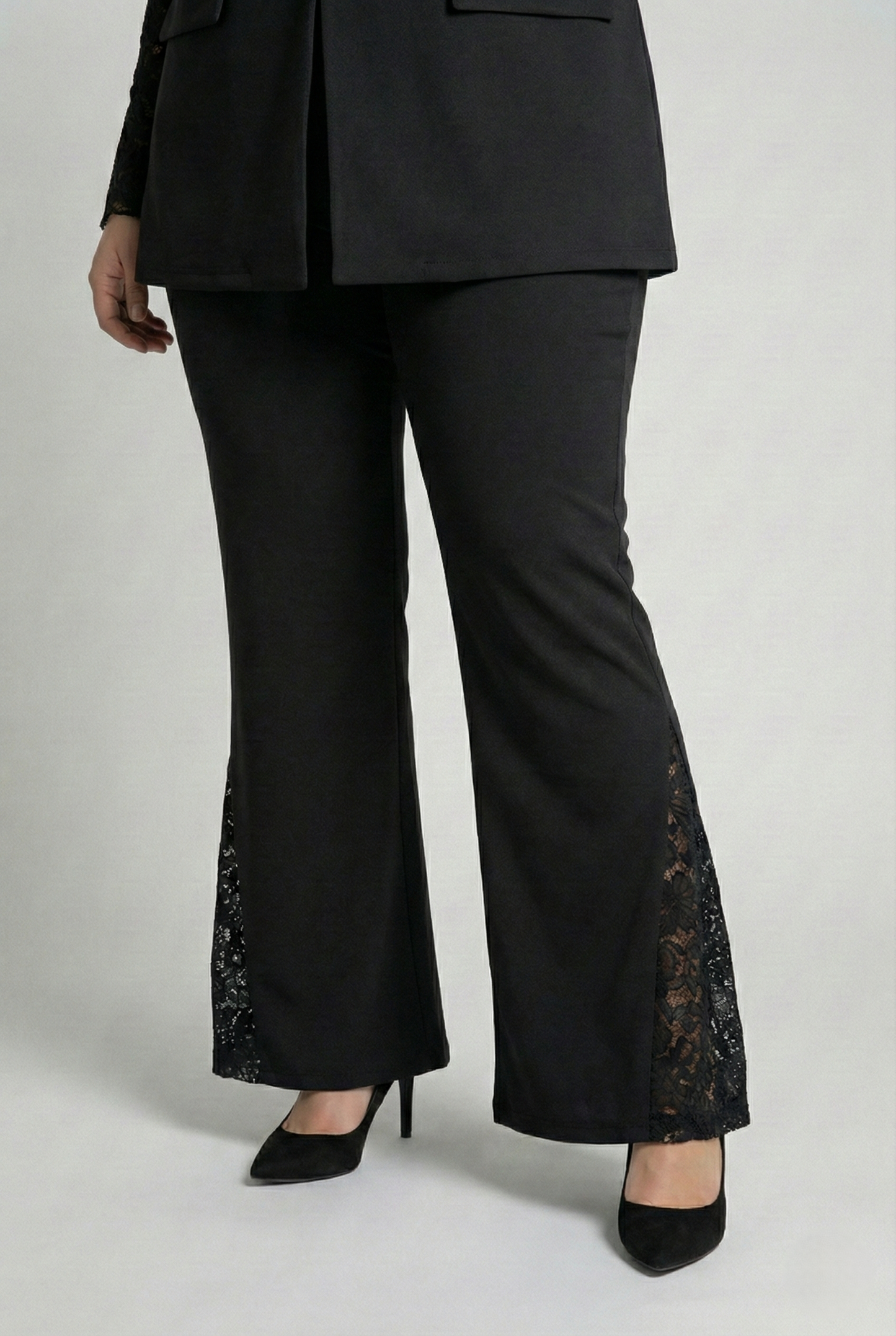 Pantalone plus size vestibilità morbida