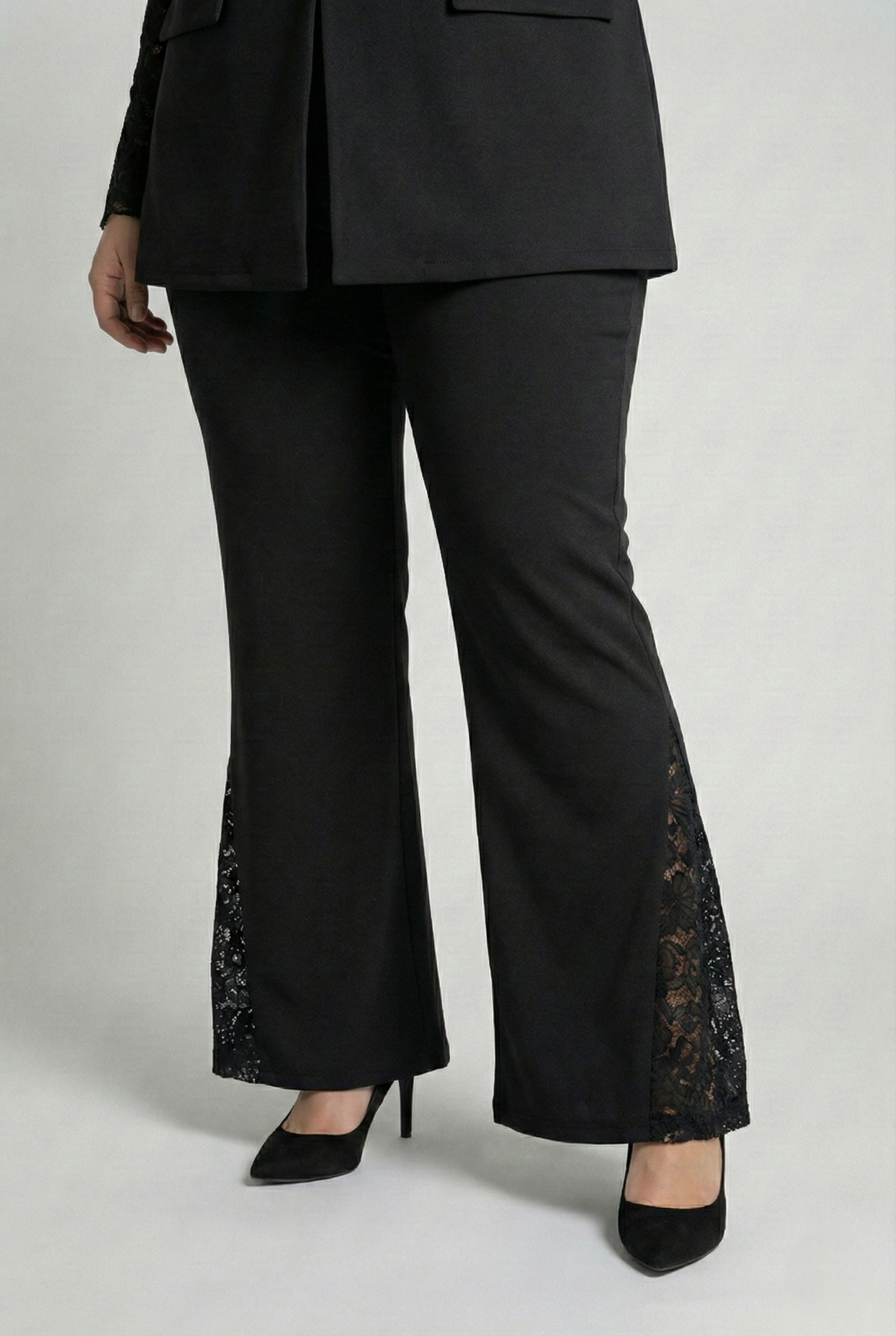Pantalone plus size vestibilità morbida