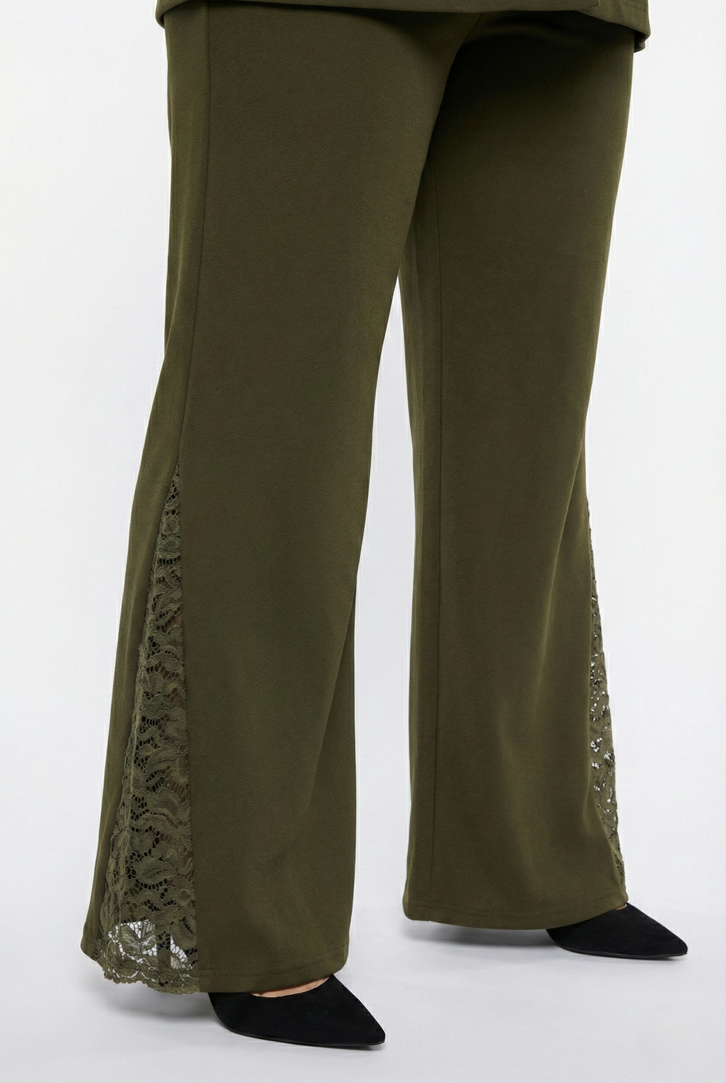 Pantalone a zampa taglia unica fino alla 60