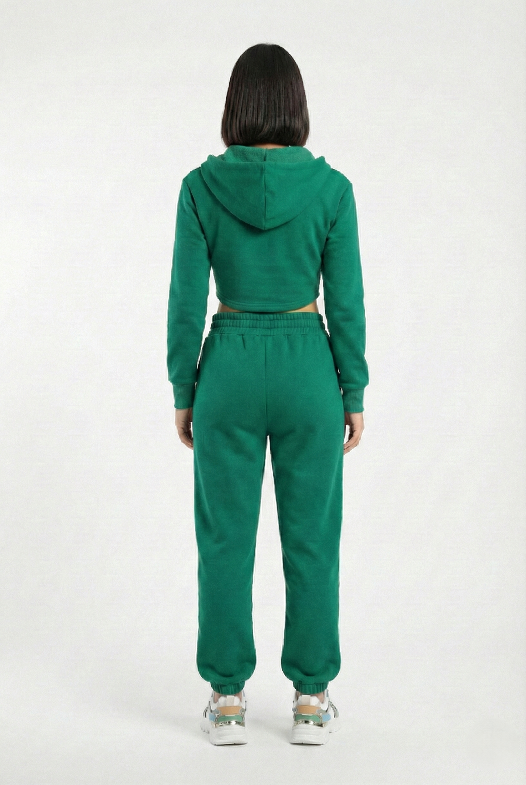 Tuta casual donna in felpa morbida vestibilità comoda